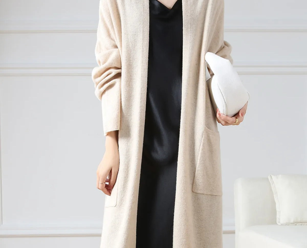 Cardigan Long Camel