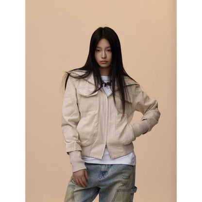 Veste Structurée Beige